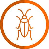Cockroach Vector Icon Design