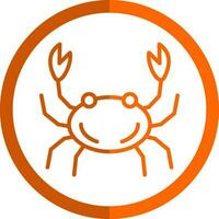 Crab Vector Icon Design