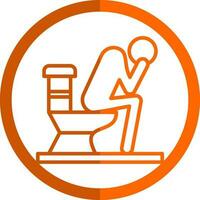 Diarrhea Vector Icon Design