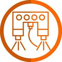 Flyboard Vector Icon Design