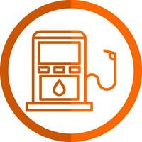 Gas pump Vector Icon Design