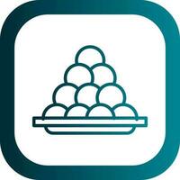 Oliebollen Vector Icon Design