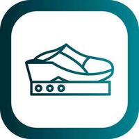 Clogs Vector Icon Design