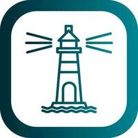 Lighthouse Vector Icon Design