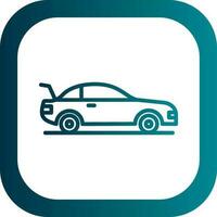 Trunk open Vector Icon Design