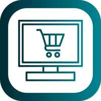 Online shop Vector Icon Design