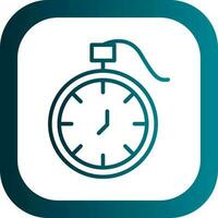 Pocket watch Vector Icon Design