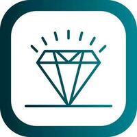 Diamond Vector Icon Design