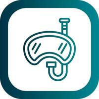 Aqualung Vector Icon Design