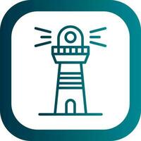 Lighthouse Vector Icon Design