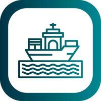 Ship Vector Icon Design