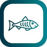 Salmon Vector Icon Design