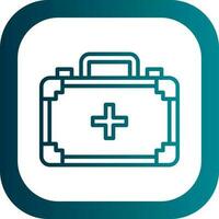 First aid kit Vector Icon Design