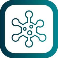 Bacteria Vector Icon Design