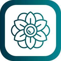 Flower Vector Icon Design