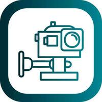 Action camera Vector Icon Design