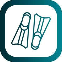 Flipper Vector Icon Design