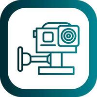 Action camera Vector Icon Design