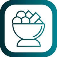 Moules frites Vector Icon Design