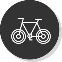 diseño de icono de vector de bicicleta