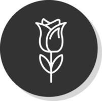 Tulips Vector Icon Design