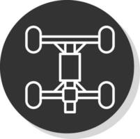 Chassis Vector Icon Design