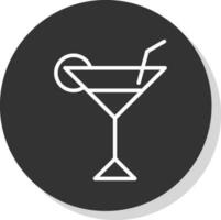 diseño de icono de vector de martini