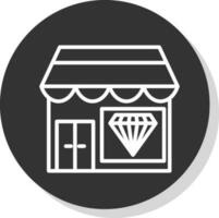 Jewelry shop Vector Icon Design