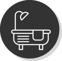 Bathtube Vector Icon Design