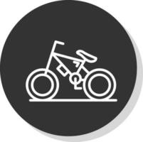 diseño de icono de vector de bicicleta