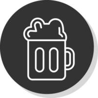 Beer mug Vector Icon Design