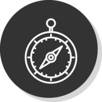 Compass Vector Icon Design