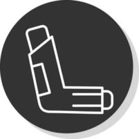 Inhaler Vector Icon Design