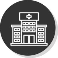 Hospital Vector Icon Design