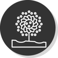 Pollen Vector Icon Design