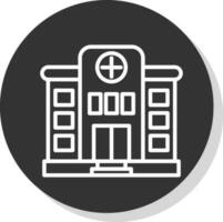 Hospital Vector Icon Design