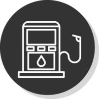 Gas pump Vector Icon Design