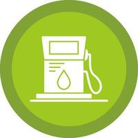 Gas station Vector Icon Design