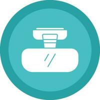 Rearview mirror Vector Icon Design