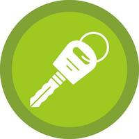 Car key Vector Icon Design