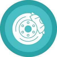 Brake disc Vector Icon Design