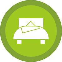 Bed Vector Icon Design