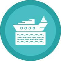 Ship Vector Icon Design