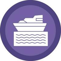 diseño de icono de vector de barco