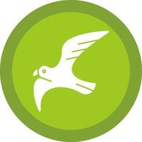 Seagull Vector Icon Design