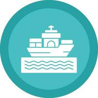 Ship Vector Icon Design