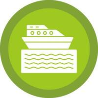 diseño de icono de vector de barco