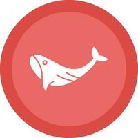 Whale Vector Icon Design