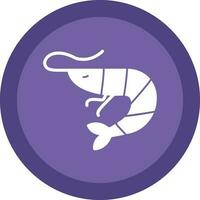 Shrimp Vector Icon Design