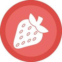 Strawberry Vector Icon Design